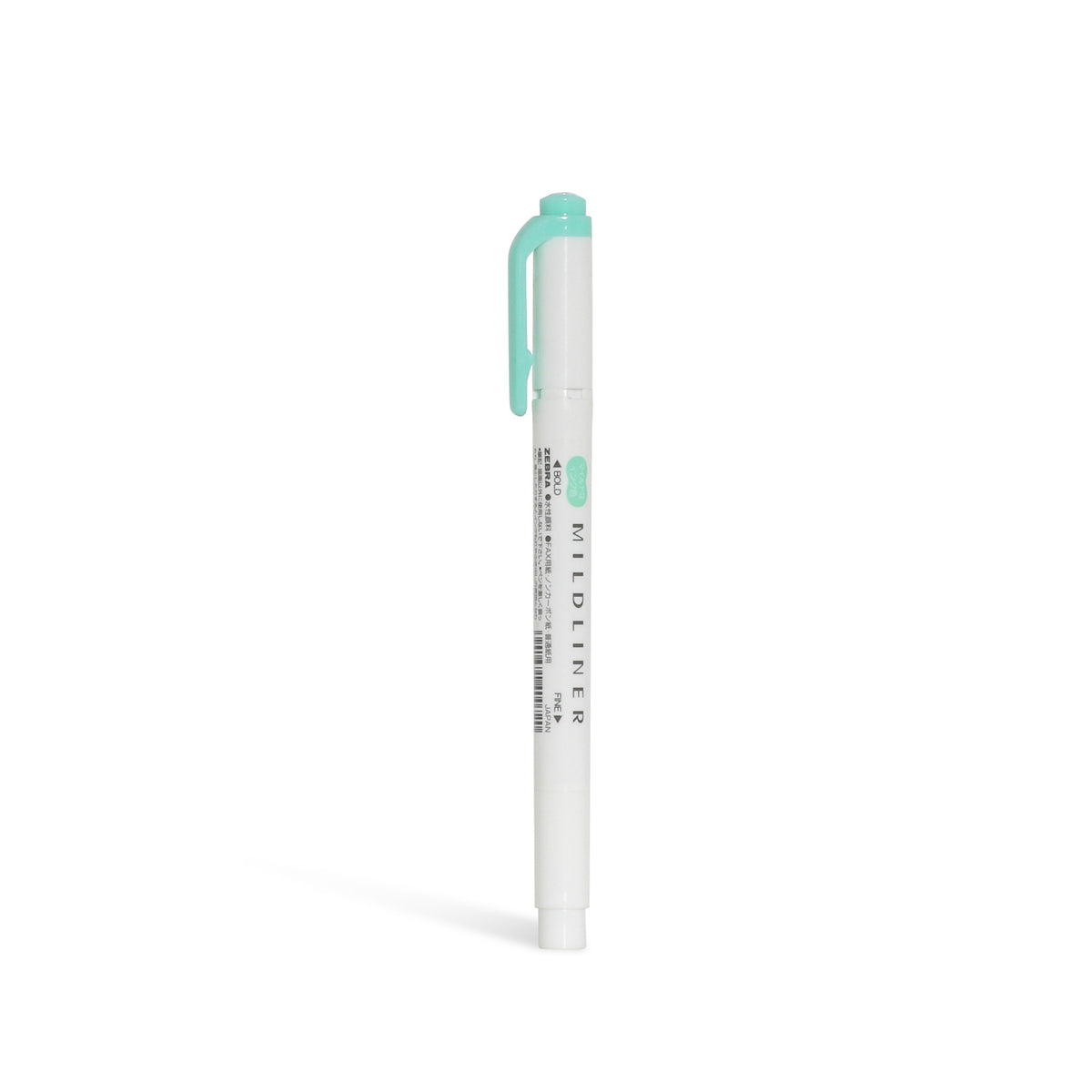 Zebra Mildliner Highlighter | Dual-Tip - Mild Blue Green