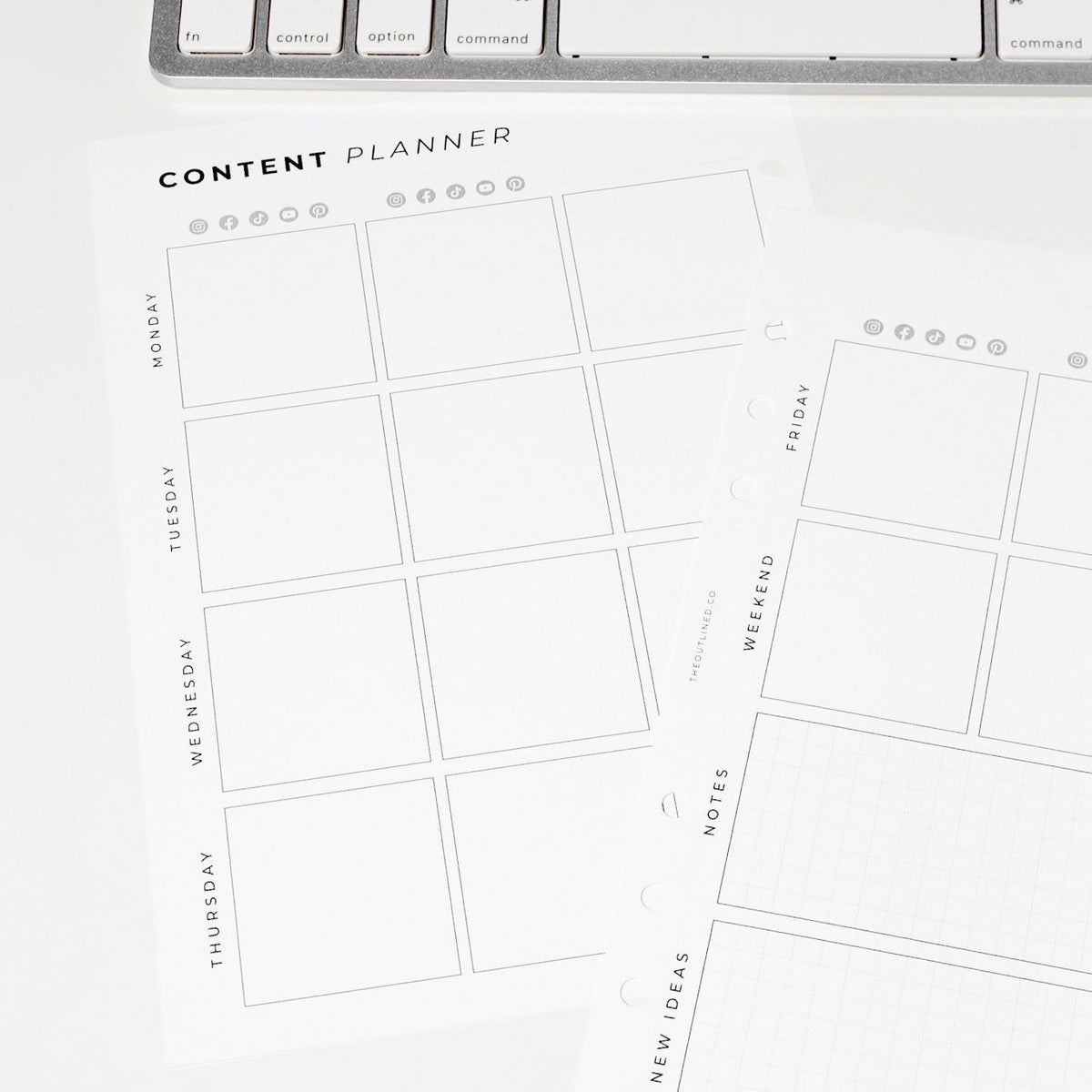 Content Planner Inserts